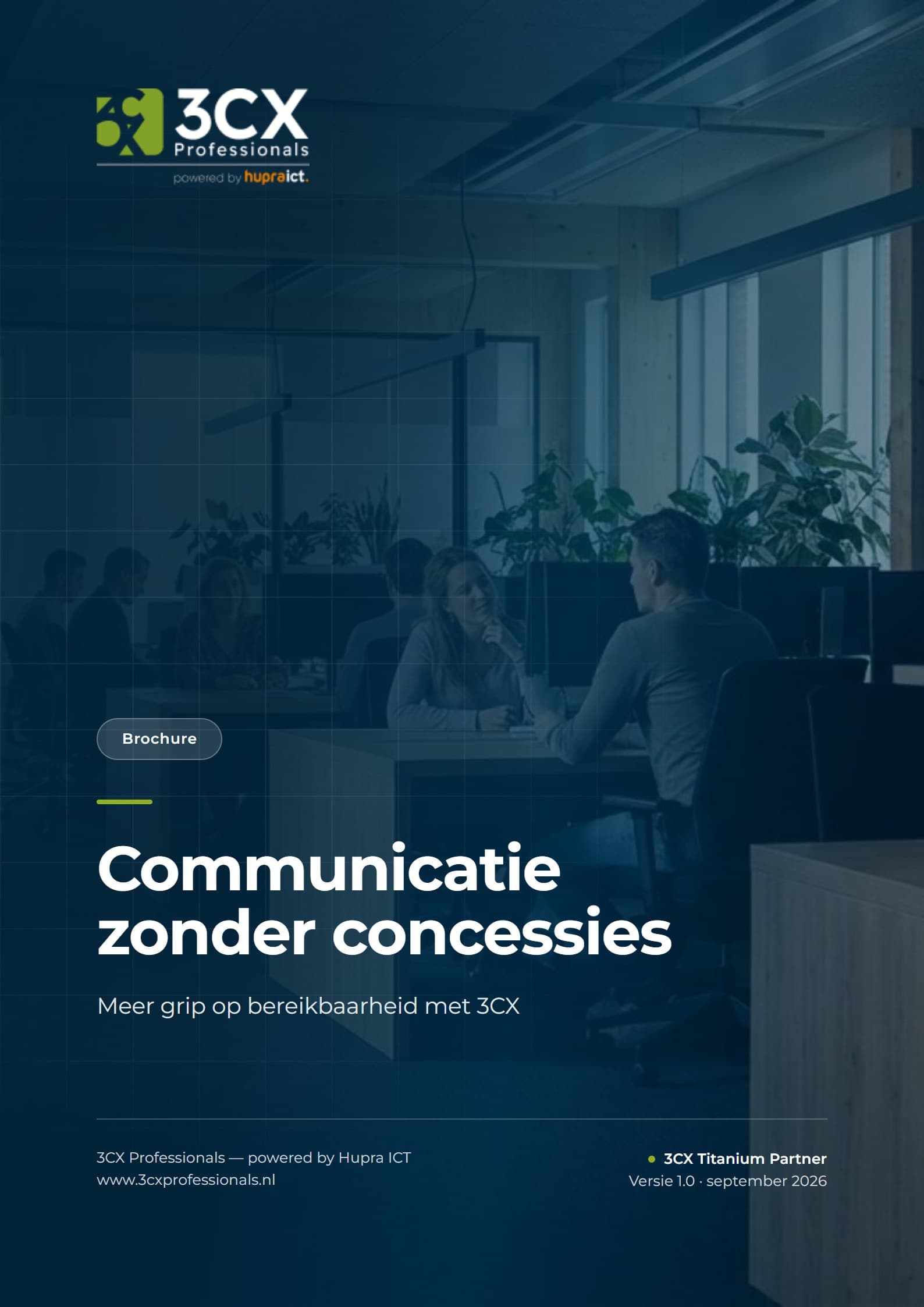 Omslag van de brochure